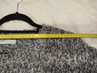 Jersey lana gris jaspeado. Pull&Bear.