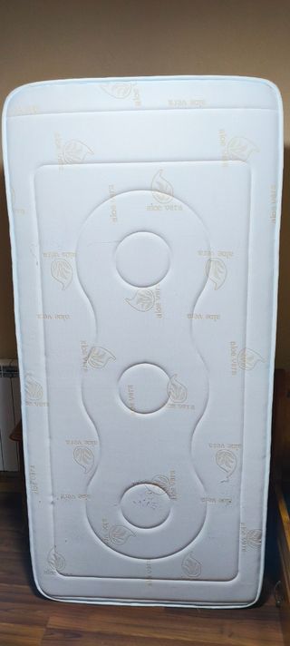 Colchón 90x190 cm Aloe Vera
