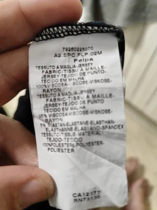 Túnica mujer L viscosa estampado diseño japonés