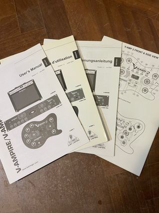 Behringer V-AMP 2 Procesador Efectos Guitarra