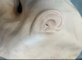 Máscara de disfraz realista