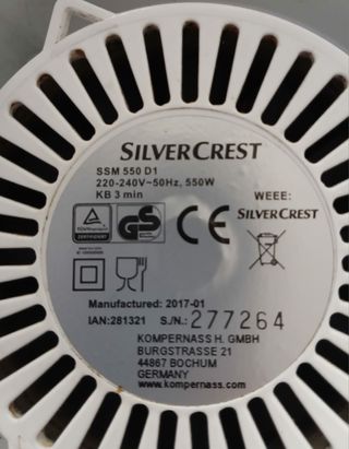 Vaso Batidora SilverCrest