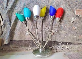 Lampada vintage multicolore