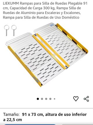 Rampa Plegable Silla Ruedas 91cm