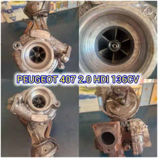 Turbo Peugeot 407 2.0 HDI 136CV