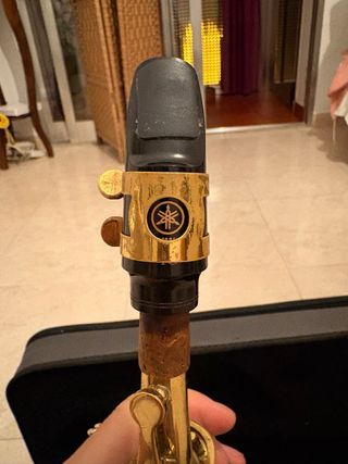 Saxofón Soprano Curvo con Estuche