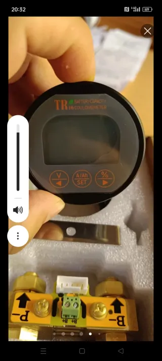 Controlador Batería Shunt TR16