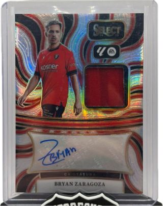 Bryan Zaragoza Autógrafo Parche Select 24-25