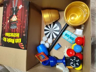 Disfraz Mago Negro y Rojo Talla Única