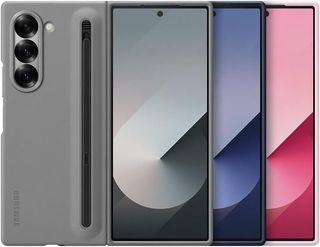 SAMSUNG Funda con S Pen Gris para Q6