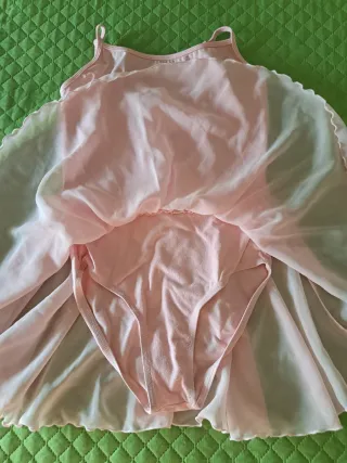 Body danza bambina rosa