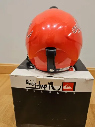 Casco de esquí Quiksilver rojo niño