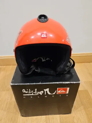Casco de esquí Quiksilver rojo niño