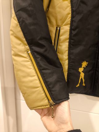 Casaco CDAGirls Preto e Dourado