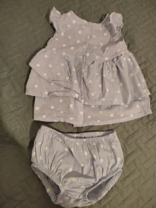 Conjunto bebé niña 3 meses floral