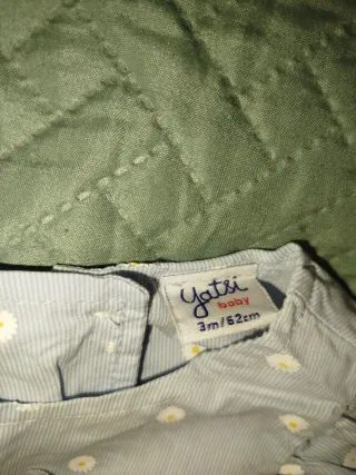 Conjunto bebé niña 3 meses floral