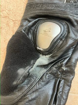 Goyamoto pantalones de moto de cuero, XS (mujer)