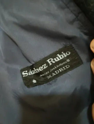 Abrigo Lana Vintage Burberry 90s Gris