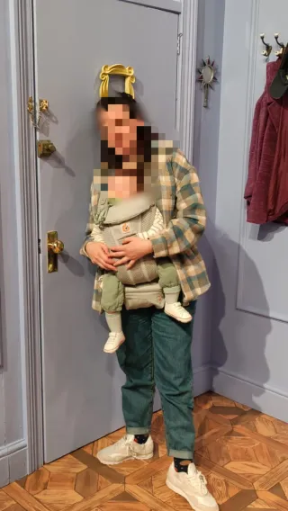 Mochila Portabebés Ergobaby Omni Breeze Gris