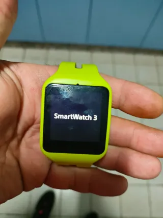 Orologio intelligente Sony Swatch 3 Giallo