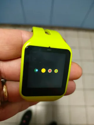 Orologio intelligente Sony Swatch 3 Giallo