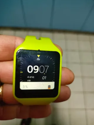 Orologio intelligente Sony Swatch 3 Giallo