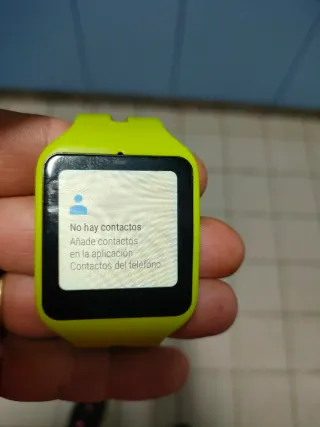 Orologio intelligente Sony Swatch 3 Giallo