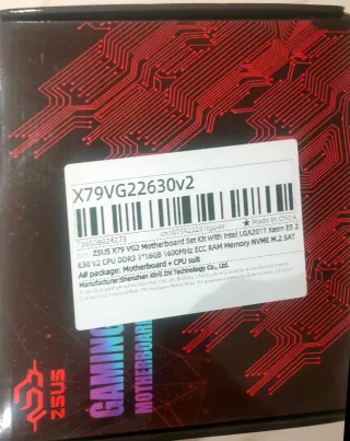 Placa base X79-VG2 Gaming