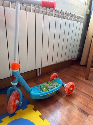 Patinete infantil tres ruedas