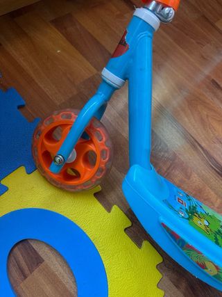 Patinete infantil tres ruedas