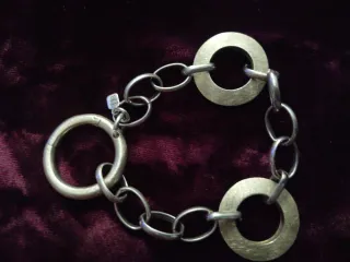 Pulsera Plata Diseño Italia
