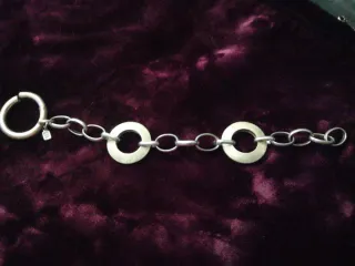 Pulsera Plata Diseño Italia