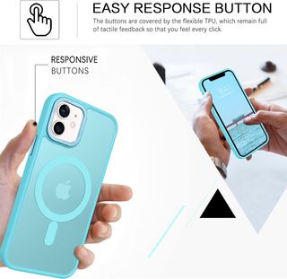 VENINGO Magnética Carcasa para iPhone 12 Mini Fund