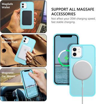 VENINGO Magnética Carcasa para iPhone 12 Mini Fund