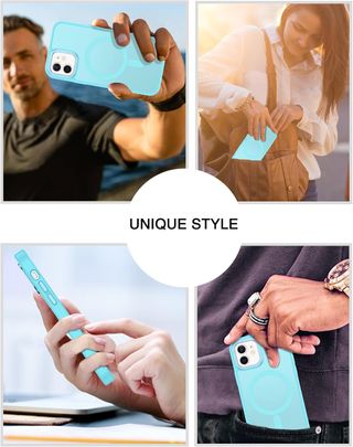 VENINGO Magnética Carcasa para iPhone 12 Mini Fund