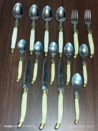 LAGUIOLE CUBIERTOS FRANCESES VINTAGE