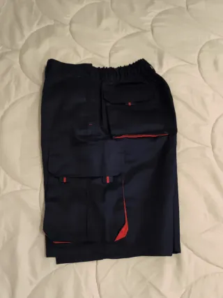 Pantalón corto trabajo Velilla azul