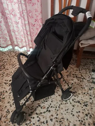 Silla de paseo negra