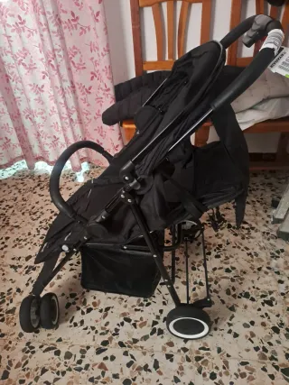 Silla de paseo negra