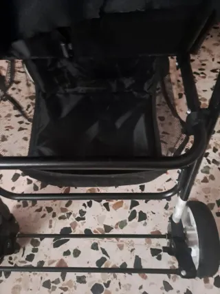 Silla de paseo negra