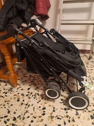 Silla de paseo negra