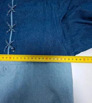 Sobrecamisa Jeans Manga Larga