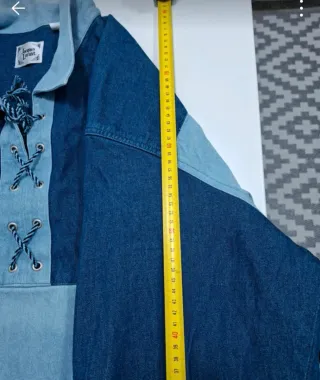 Sobrecamisa Jeans Manga Larga
