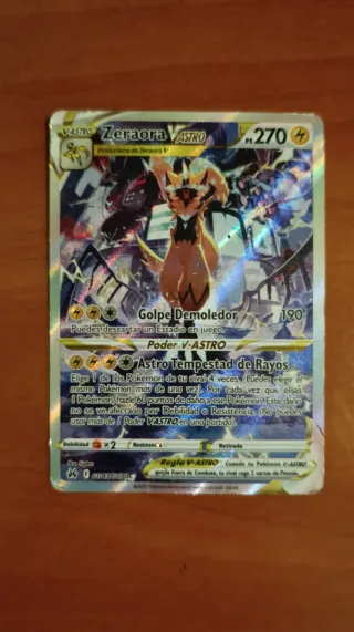 Carta Pokémon Zeraora Vastro Ultra Rara
