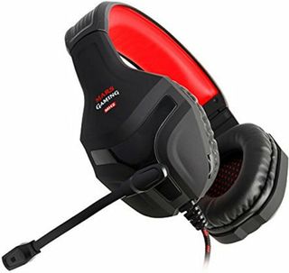 Mars Gaming MH2, Cuffie Gaming, 1, Nero e Rosso