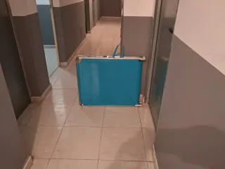 Tumbona plegable playa azul