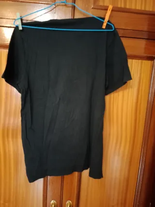 Camiseta Converse Talla M Negra