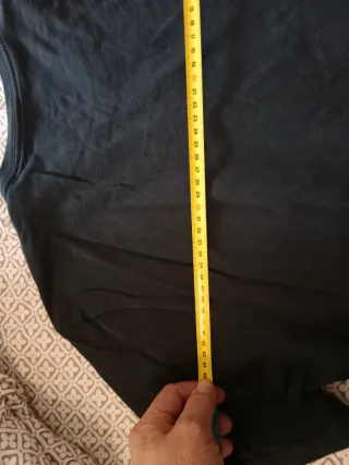 Camiseta Converse Talla M Negra