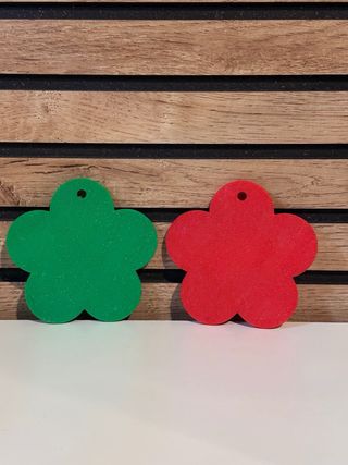 Portachiavi personalizzati a forma di fiore