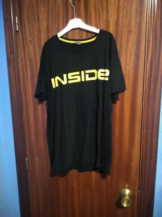 Camiseta INSIDE Negra Talla M